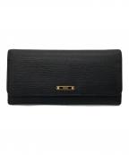 FENDIフェンディ）の古着「コンチネンタルウォレット」｜ブラック