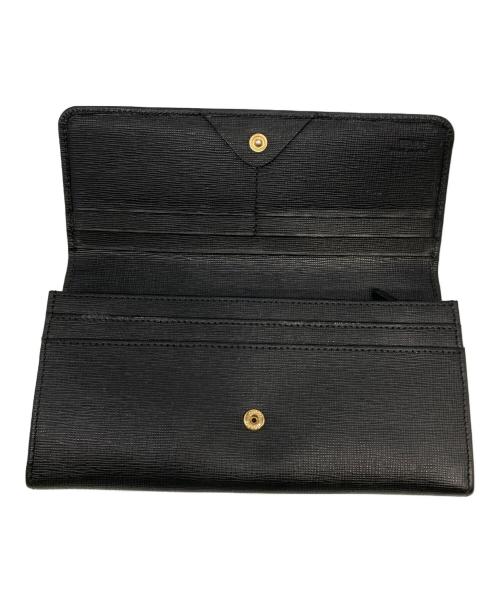 FENDI（フェンディ）FENDI (フェンディ) コンチネンタルウォレット ブラックの古着・服飾アイテム