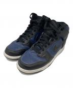 NIKE×FRAGMENT DESIGNナイキ×フラグメントデザイン）の古着「DUNK HI CITY PACK MIDNIGHT NAVY」｜ブラック×ブルー