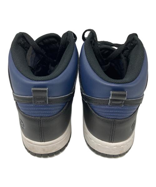 NIKE（ナイキ）NIKE (ナイキ) FRAGMENT DESIGN (フラグメントデザイン) DUNK HI CITY PACK MIDNIGHT NAVY ブラック×ブルー サイズ:26の古着・服飾アイテム