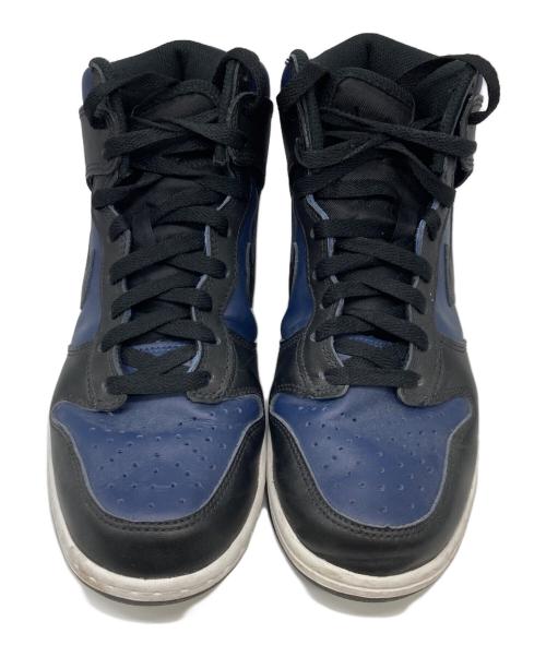 NIKE（ナイキ）NIKE (ナイキ) FRAGMENT DESIGN (フラグメントデザイン) DUNK HI CITY PACK MIDNIGHT NAVY ブラック×ブルー サイズ:26の古着・服飾アイテム