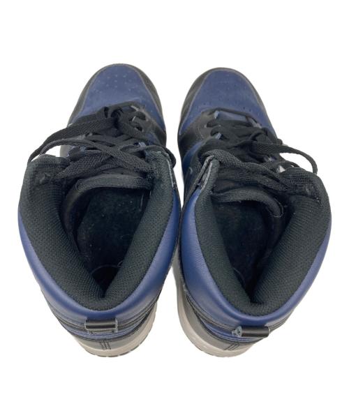 NIKE（ナイキ）NIKE (ナイキ) FRAGMENT DESIGN (フラグメントデザイン) DUNK HI CITY PACK MIDNIGHT NAVY ブラック×ブルー サイズ:26の古着・服飾アイテム