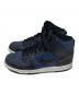 NIKE (ナイキ) FRAGMENT DESIGN (フラグメントデザイン) DUNK HI CITY PACK MIDNIGHT NAVY ブラック×ブルー サイズ:26：7000円
