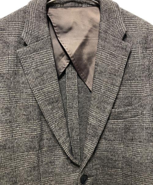 EDIFICE（エディフィス）EDIFICE (エディフィス) グレンチェックセットアップスーツ ブラウン サイズ:Ｍの古着・服飾アイテム