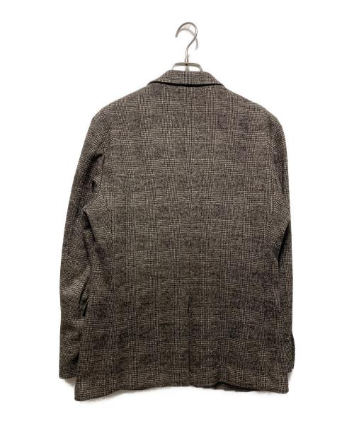EDIFICE（エディフィス）EDIFICE (エディフィス) グレンチェックセットアップスーツ ブラウン サイズ:Ｍの古着・服飾アイテム