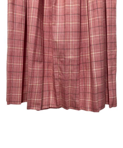 MARNI（マルニ）MARNI (マルニ) プリーツロングスカート レッド サイズ:38の古着・服飾アイテム