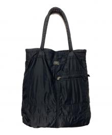 PORTER（ポーター）の古着「MILE  TOTE BAG」｜ブラック