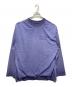 ULTIMUS（ウルティムス）の古着「Washed loose Reconstructed long sleeves T-shirt」｜パープル