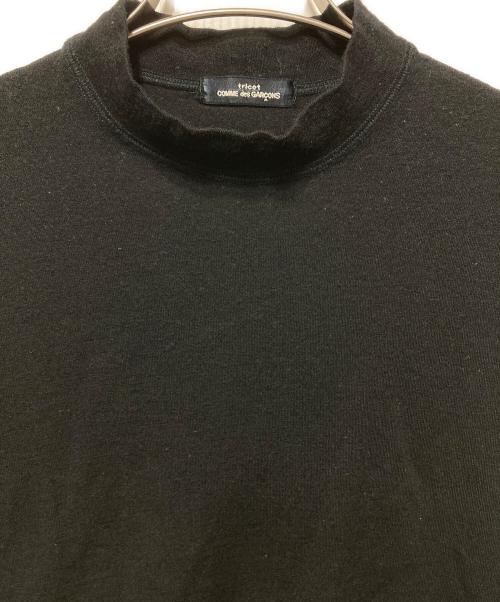 tricot COMME des GARCONS（トリココムデギャルソン）tricot COMME des GARCONS (トリココムデギャルソン) ウールロングスリーブカットソー ブラック サイズ:freeの古着・服飾アイテム