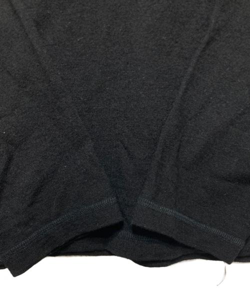 tricot COMME des GARCONS（トリココムデギャルソン）tricot COMME des GARCONS (トリココムデギャルソン) ウールロングスリーブカットソー ブラック サイズ:freeの古着・服飾アイテム