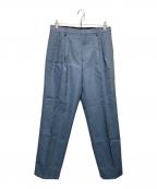 AURALEEオーラリー）の古着「20AW WOOL LINEN TWILL SLACKS/ウールリネンツイルスラックス」｜グレー