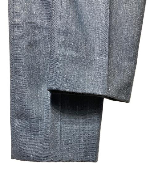 AURALEE（オーラリー）AURALEE (オーラリー) 20AW WOOL LINEN TWILL SLACKS/ウールリネンツイルスラックス グレー サイズ:4の古着・服飾アイテム