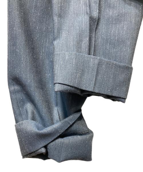 AURALEE（オーラリー）AURALEE (オーラリー) 20AW WOOL LINEN TWILL SLACKS/ウールリネンツイルスラックス グレー サイズ:4の古着・服飾アイテム