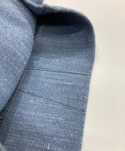 AURALEE（オーラリー）AURALEE (オーラリー) 20AW WOOL LINEN TWILL SLACKS/ウールリネンツイルスラックス グレー サイズ:4の古着・服飾アイテム