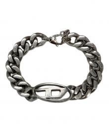 DIESEL（ディーゼル）の古着「チェーンブレスレット」｜シルバー