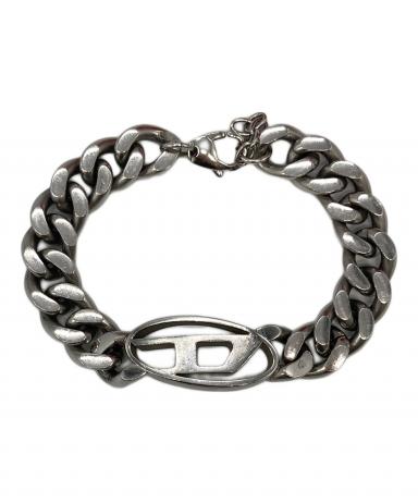 中古・古着通販】DIESEL (ディーゼル) チェーンブレスレット シルバー