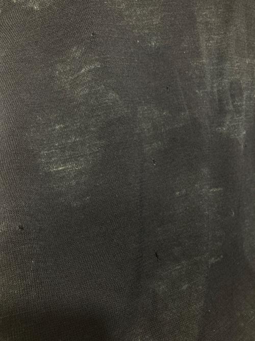 COMME des GARCONS HOMME PLUS（コムデギャルソンオムプリュス）COMME des GARCONS HOMME PLUS (コムデギャルソンオムプリュス) 袖ボーダーニット ブラック サイズ:不明の古着・服飾アイテム