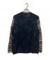 COMME des GARCONS HOMME PLUS (コムデギャルソンオムプリュス) 袖ボーダーニット ブラック サイズ:不明：8000円