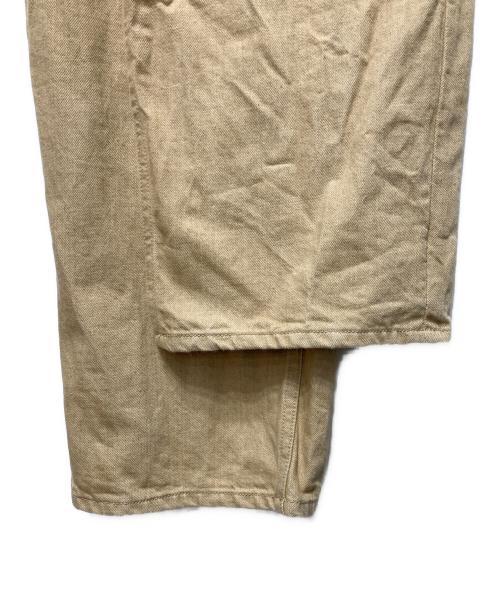 OSSOU（オース）OSSOU (オース) デニムパンツ ベージュ サイズ:27の古着・服飾アイテム