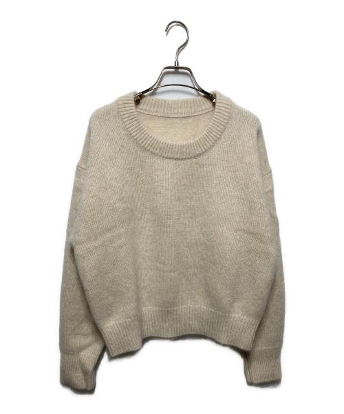 Noble（ノーブル）Noble (ノーブル) YAKクルーネックプルオーバー ホワイト サイズ:FREEの古着・服飾アイテム