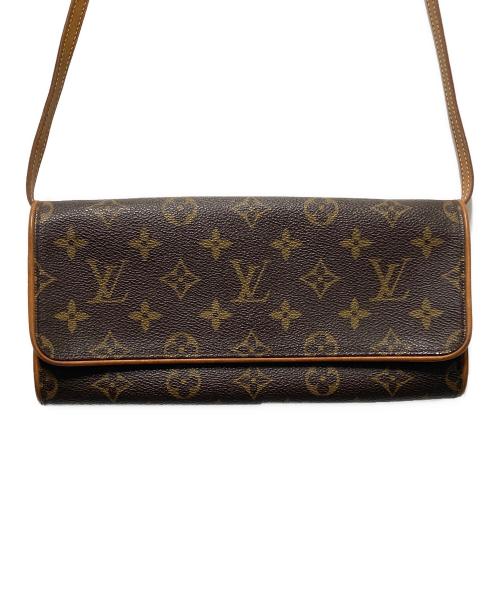 LOUIS VUITTON（ルイ ヴィトン）LOUIS VUITTON (ルイ ヴィトン) ポシェットツインGM ブラウンの古着・服飾アイテム