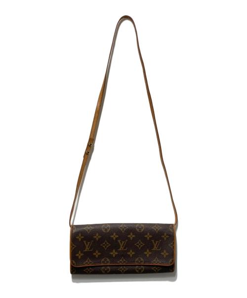 LOUIS VUITTON（ルイ ヴィトン）LOUIS VUITTON (ルイ ヴィトン) ポシェットツインGM ブラウンの古着・服飾アイテム