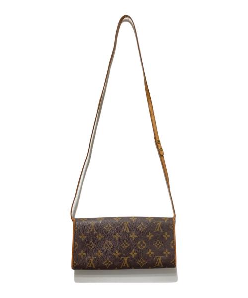 LOUIS VUITTON（ルイ ヴィトン）LOUIS VUITTON (ルイ ヴィトン) ポシェットツインGM ブラウンの古着・服飾アイテム