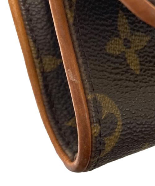 LOUIS VUITTON（ルイ ヴィトン）LOUIS VUITTON (ルイ ヴィトン) ポシェットツインGM ブラウンの古着・服飾アイテム