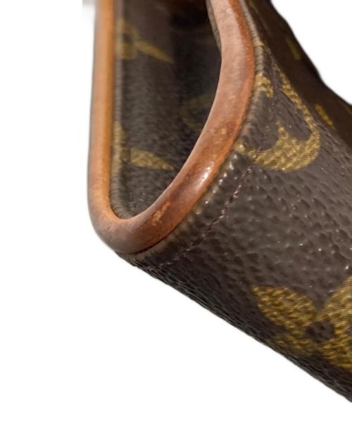 LOUIS VUITTON（ルイ ヴィトン）LOUIS VUITTON (ルイ ヴィトン) ポシェットツインGM ブラウンの古着・服飾アイテム