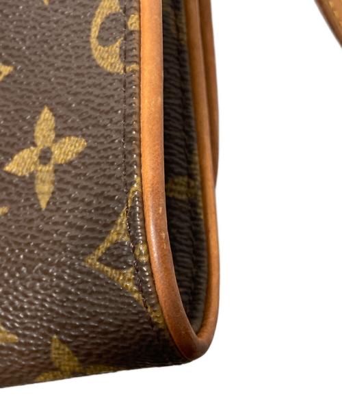 LOUIS VUITTON（ルイ ヴィトン）LOUIS VUITTON (ルイ ヴィトン) ポシェットツインGM ブラウンの古着・服飾アイテム