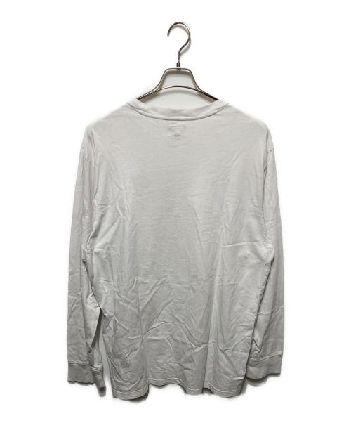 SUPREME（シュプリーム）SUPREME (シュプリーム) Chrome Logo L/S Top ホワイト サイズ:XLの古着・服飾アイテム