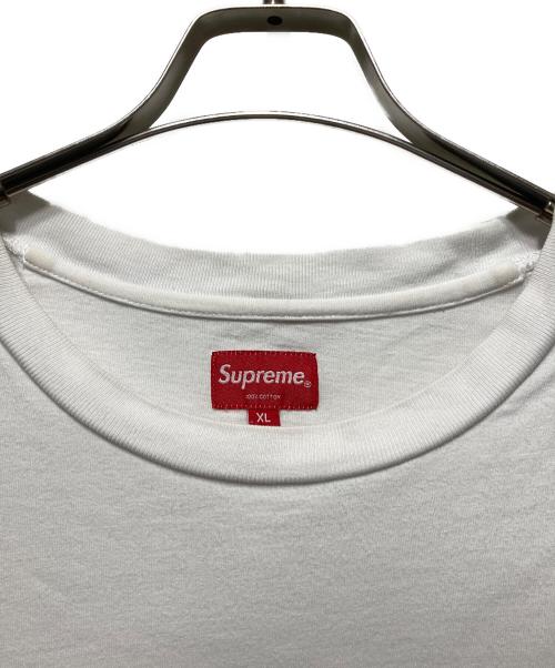 SUPREME（シュプリーム）SUPREME (シュプリーム) Chrome Logo L/S Top ホワイト サイズ:XLの古着・服飾アイテム