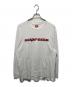 SUPREME（シュプリーム）の古着「Chrome Logo L/S Top」｜ホワイト