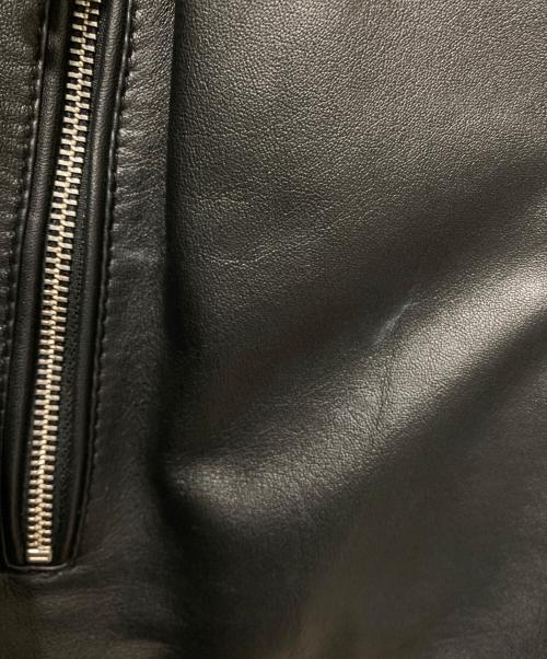 UNITED TOKYO（ユナイテッドトーキョー）UNITED TOKYO (ユナイテッドトーキョー) シングルレザージャケット ブラック サイズ:1の古着・服飾アイテム