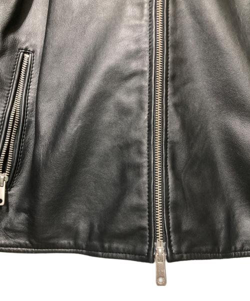UNITED TOKYO（ユナイテッドトーキョー）UNITED TOKYO (ユナイテッドトーキョー) シングルレザージャケット ブラック サイズ:1の古着・服飾アイテム