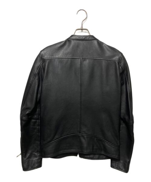 UNITED TOKYO（ユナイテッドトーキョー）UNITED TOKYO (ユナイテッドトーキョー) シングルレザージャケット ブラック サイズ:1の古着・服飾アイテム