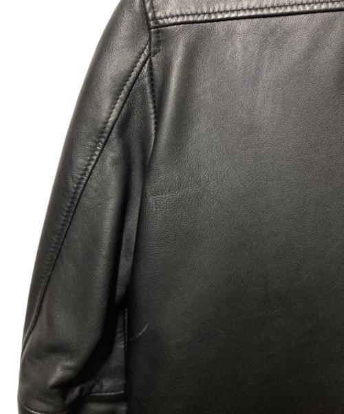 UNITED TOKYO（ユナイテッドトーキョー）UNITED TOKYO (ユナイテッドトーキョー) シングルレザージャケット ブラック サイズ:1の古着・服飾アイテム