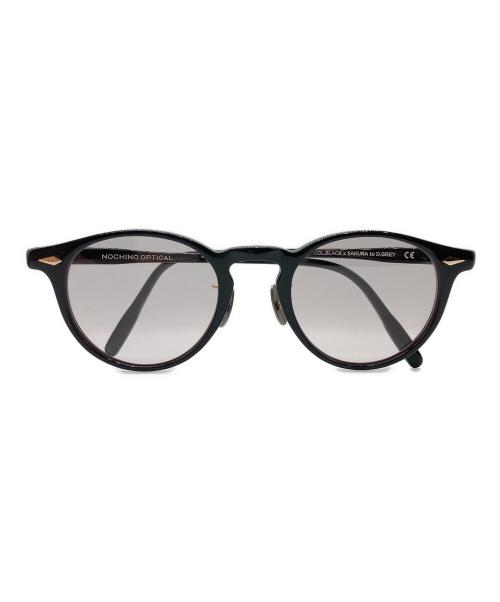 NOCHINO OPTICAL（ノチノオプティカル）NOCHINO OPTICAl (ノチノオプティカル) TSUKIYOMI SAKURA to D.GREY ブラック サイズ:46/21/144の古着・服飾アイテム