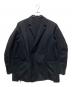 sacai（サカイ）の古着「Chalk Stripe x Rip Stop Jacket/チョーク ストライプ リップストップ ジャケット」｜ブラック