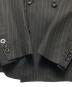 中古・古着 sacai (サカイ) Chalk Stripe x Rip Stop Jacket/チョーク ストライプ リップストップ ジャケット ブラック サイズ:1：55000円