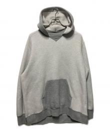 sacai（サカイ）の古着「Sponge Sweat Hoodie/スポンジ スウェット フーディ」｜グレー