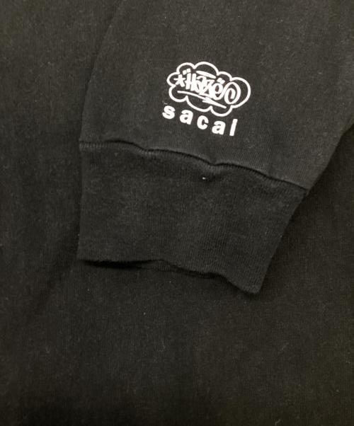 sacai（サカイ）sacai (サカイ) Eric Haze ONEKINDWORD. L/S T-shirt ブラック サイズ:5の古着・服飾アイテム