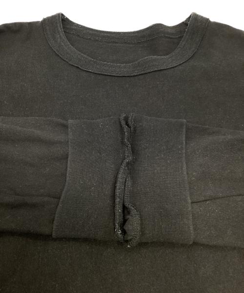 sacai（サカイ）sacai (サカイ) Eric Haze ONEKINDWORD. L/S T-shirt ブラック サイズ:5の古着・服飾アイテム