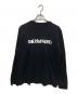 sacai（サカイ）の古着「Eric Haze ONEKINDWORD. L/S T-shirt」｜ブラック