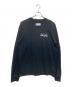 sacai（サカイ）の古着「Embroidery L/S T-Shirt」｜ブラック