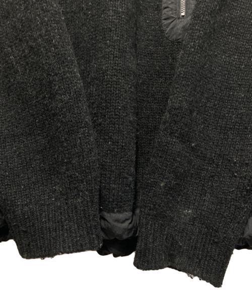 and wander（アンドワンダー）and wander (アンドワンダー) lopi knit sweater/ウール ロピー ニット セーター ブラック サイズ:L/XLの古着・服飾アイテム