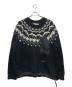 and wander（アンドワンダー）の古着「lopi knit sweater/ウール ロピー ニット セーター」｜ブラック