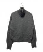 AURALEEオーラリー）の古着「Wool Soft Cord Knit Half Zip P/O 