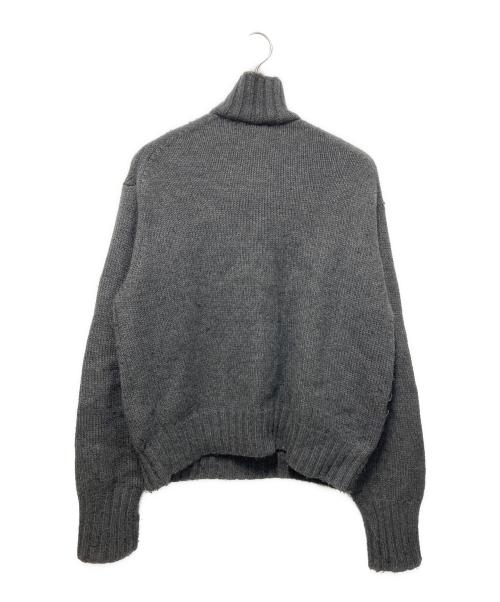 AURALEE（オーラリー）AURALEE (オーラリー) Wool Soft Cord Knit Half Zip P/O 