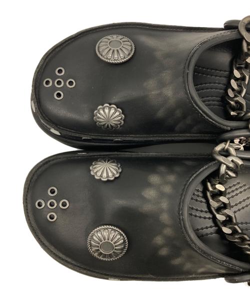 crocs（クロックス）crocs (クロックス) Stomp Embellished Clog Black/ストンプ エンベリッシュド クロッグ ブラック サイズ:7の古着・服飾アイテム